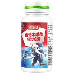 汤臣倍健鱼油牛磺酸锌软胶囊超级飞侠装（90粒）